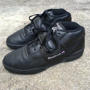 REEBOK Workout Mid Strap Size 10 Black